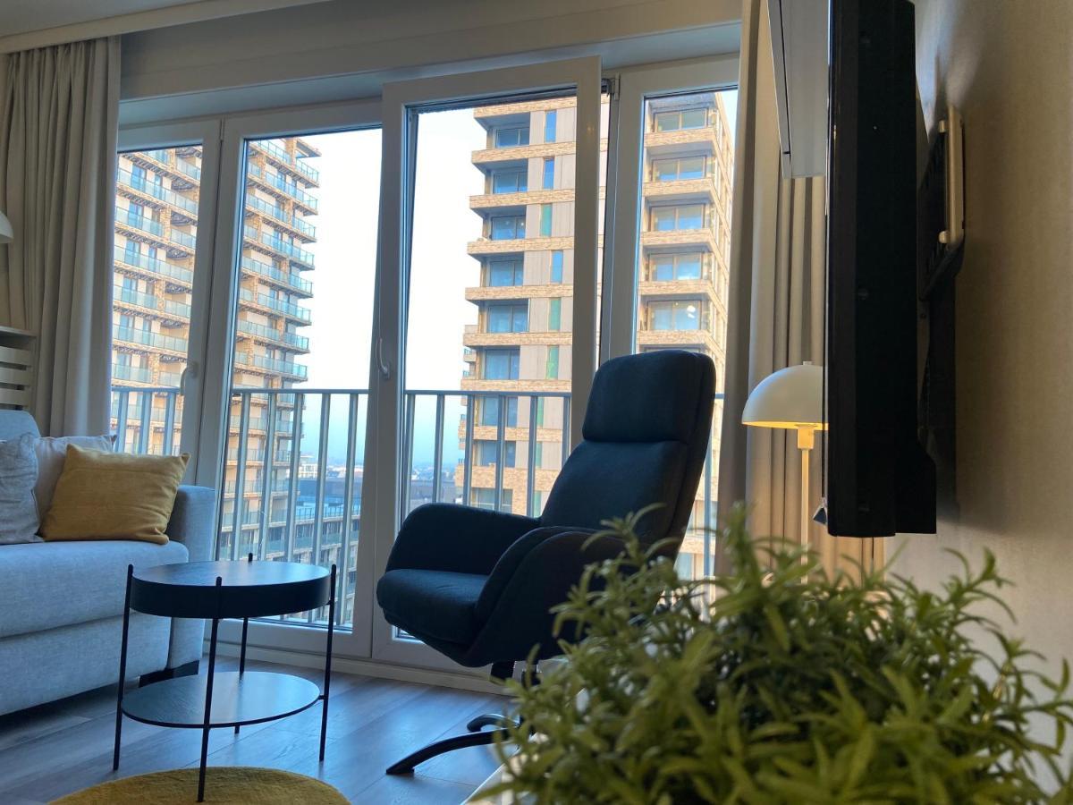 Apartmán Moderne Studio Aan Zee Ostende Exteriér fotografie