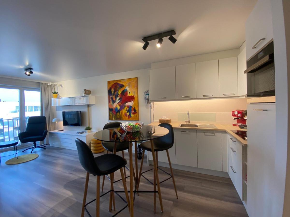 Apartmán Moderne Studio Aan Zee Ostende Exteriér fotografie